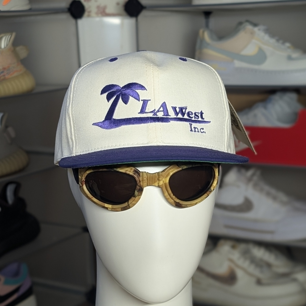 LA West Vintage Snapback Hat (OS)